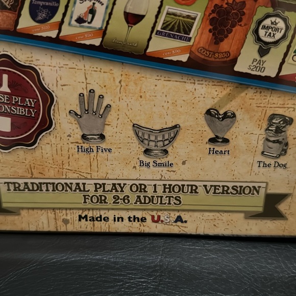 Wine-Opoly, NEW, Game, Fun - Picture 5 of 7